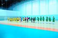 Photo report: Teams from Ashgabat and Ahal played in the final of the Futsal Cup of Turkmenistan among women's teams