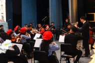 Ashgabat hosted a concert of the orchestra led by Takhir Ataev