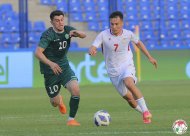 The national team of Turkmenistan played a draw with Tajikistan at the start of the CAFA Nations Cup-2023 tournament