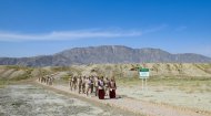 An open-air seminar was held at the ancient settlement of Paryzdepe in Turkmenistan