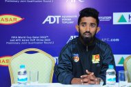 Photo report: Press conference of the national teams of Turkmenistan and Sri Lanka before the qualifying match of the World Cup 2022