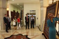 Photo: Delegates of the International Scientific Conference visited the Carpet Museum in Ashgabat