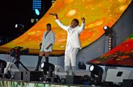 Photoreport: Akon, Dr. Alban, Emin and other foreign stars performed at a concert in Turkmenistan