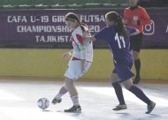 Fotoreportaž: Türkmenistanyň futzal boýunça zenanlar ýygyndysy CAFA ― 2019 (U-19) ýaryşynda