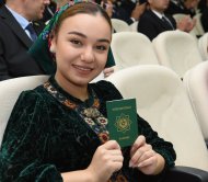 1530 people solemnly received the passport of a citizen of Turkmenistan