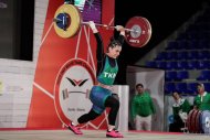 Weightlifter Medine Amanova won three gold medals at the 2023 Youth World Weightlifting Championships in Albania