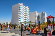 The opening of multi-apartment residential buildings took place in the Parakhat-7 residential area in Ashgabat