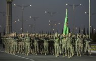 Фоторепортаж: Военный парад по случаю 75-й годовщины Победы в Великой Отечественной войне 1941-1945 годов в Ашхабаде