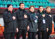 Fotoreportaž: Türkmenistanyň futbol boýunça zenanlar olimpiýa ýygyndysy CAFA ― 2019 (U-23) ýaryşynda