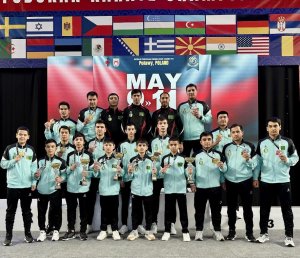 Turkmen athletes win 21 medals at the Fudokan Karate World Championship