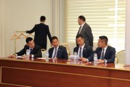 Photo report: Meeting of representatives of the national teams of Turkmenistan and DPR Korea before the match of WCQ 2022