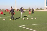 Photo report: DPR Korea football team training in Ashgabat