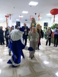 Photo report: New Year's Eve party for elderly people in Ashgabat