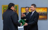 Photo report: Exhibition of artists from Mary velayat continues in Ashgabat