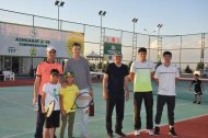 Fotoreportaž: Aşgabatda halkara tennis ýaryşynyň açylyş dabarasy boldy