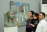 Personal exhibition of works by artists Yarmammedovs in Ashgabat