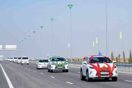 The second part of the Ashgabat-Turkmenabat high-speed highway opened in Turkmenistan