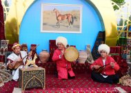 Photoreport from the celebrations organized at the international Akhal-Teke equestrian sports complex on the occasion of the national day of the Turkmen horse