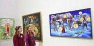 An exhibition of artists from Iran and Turkmenistan has opened in Ashgabat