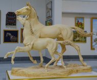 The Academy of Arts of Turkmenistan hosts an exhibition dedicated to the Day of the Turkmen Horse