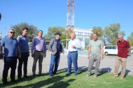 Photo report: Kurban Berdyev in Mary Province