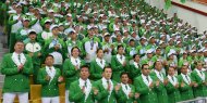 In Ashgabat, the Turkmenistan team was ceremoniously sent off to the Olympic Games in Paris