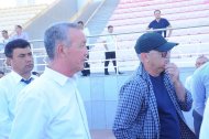 Photo report: Kurban Berdyev in Mary Province