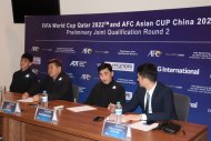 Photo report: Press conference of the national teams of Turkmenistan and DPRK before the qualifying match of the 2022 FIFA World Cup