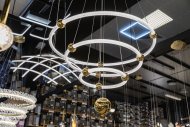 Chandeliers and lamps of Şem store in Ashgabat - the right choice of lighting