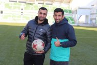 Photo report: Master-class of football players Artur Gevorkyan and Amir Gurbani for the children's FC Dostluk