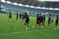 Photo report: Republic of Korea national football team held training session in Ashgabat