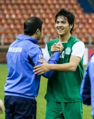 Türkmen futbolçylary Arkalaşygyň Kubogynda iň güýçli toparlaryň sekizligine düşdüler. TÜRKMENISTAN — ESTONIÝA — 3:1