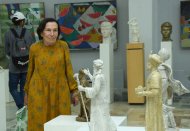 Personal exhibition of works by artists Yarmammedovs in Ashgabat