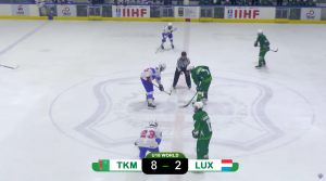 Turkmenistan team defeats Luxembourg at the start of the World Junior Ice Hockey Championship