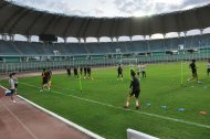 Photo report: Republic of Korea national football team held training session in Ashgabat