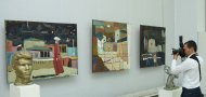 Personal exhibition of works by artists Yarmammedovs in Ashgabat