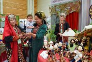 Exhibition of the shopping complex dedicated to the Day of the Turkmen Carpet in Ashgabat