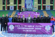 Photo report: Turkmenistan Women's Futsal Team – bronze medalist of CAFA-2020 (U-19) Championship