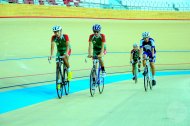 Photo report: French cyclist Frédéric Magné visited the Ashgabat Velodrome