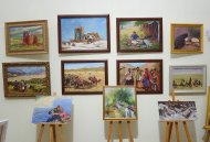 An exhibition of artists from Iran and Turkmenistan has opened in Ashgabat