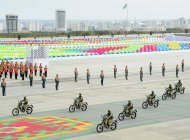 Photos: Military parade in honor of the 30th anniversary of independence of Turkmenistan