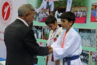 Fotoreportaž: Türkmenistanyň Karate boýunça Kubogy 2019-yň ýeňijileri sylaglanyldy