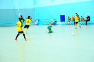 Photo report: Teams from Ashgabat and Ahal played in the final of the Futsal Cup of Turkmenistan among women's teams