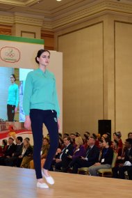 Photo report: Fashion show of sportswear in Ashgabat