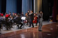 Ashgabat hosted a concert of the orchestra led by Takhir Ataev