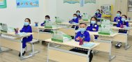 Photoreport: Ashgabat first-graders received computers from the President of Turkmenistan for the New Year