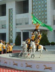 Solemn events in honor of the National holiday of the Turkmen horse were held in Ashgabat