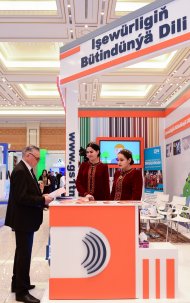 Turkmentel-2022 international exhibition in Ashgabat