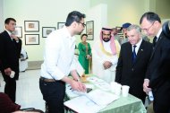 Photo report: Saudi Arabia art exhibition at the Museum of fine arts of Turkmenistan