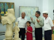 Personal exhibition of works by artists Yarmammedovs in Ashgabat